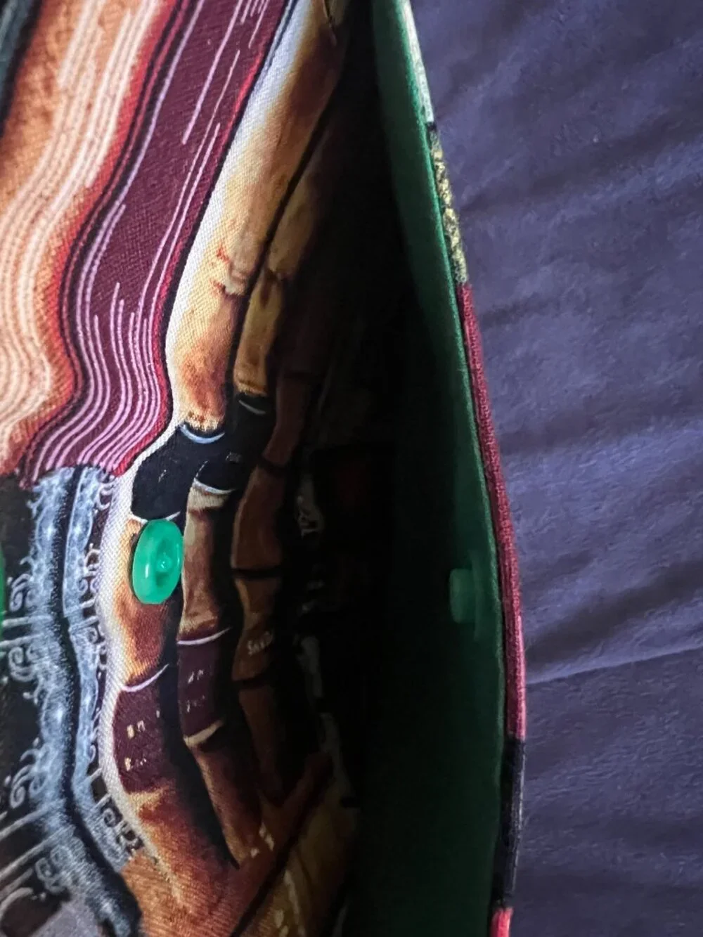NWOT Kindle Oasis Sleeve, Front Snap Pocket: Handmade eReader Button Pouch